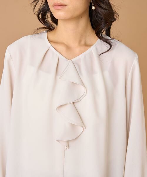 INED / イネド シャツ・ブラウス | ラッフルブラウス | 詳細14