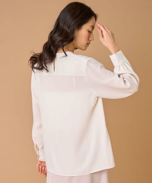 INED / イネド シャツ・ブラウス | 《大きいサイズ》ラッフルブラウス | 詳細13