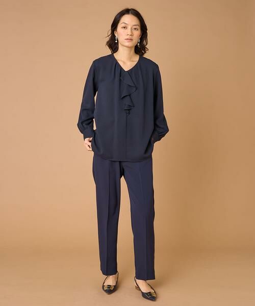 INED / イネド シャツ・ブラウス | 《大きいサイズ》ラッフルブラウス | 詳細17