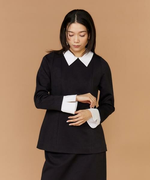 INED / イネド シャツ・ブラウス | 《大きいサイズ》ペプラムトップス | 詳細10