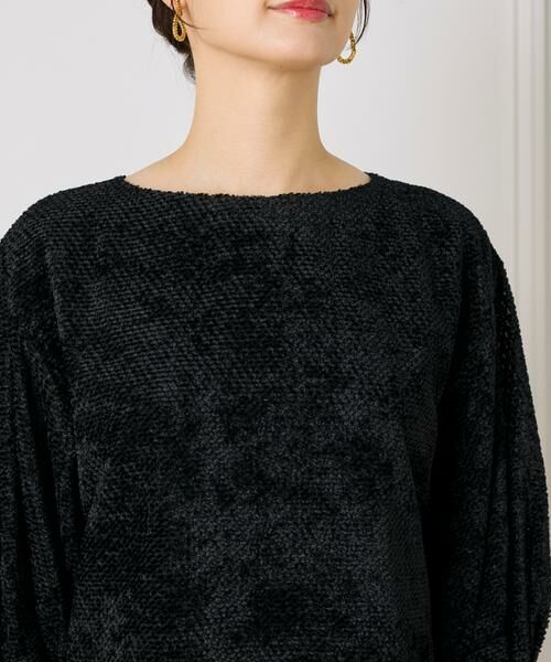 INED / イネド ミニ丈・ひざ丈ワンピース | 《大きいサイズ》ジャガードワンピース | 詳細9