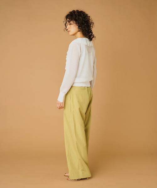 INED / イネド スラックス・ドレスパンツ | ラップパンツ　 | 詳細4