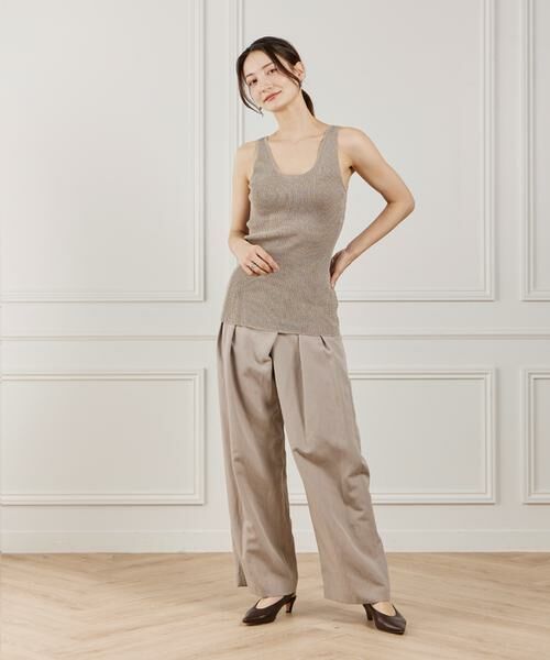 INED / イネド スラックス・ドレスパンツ | ラップパンツ　 | 詳細8