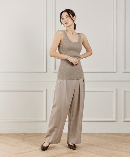 INED / イネド スラックス・ドレスパンツ | ラップパンツ　 | 詳細9