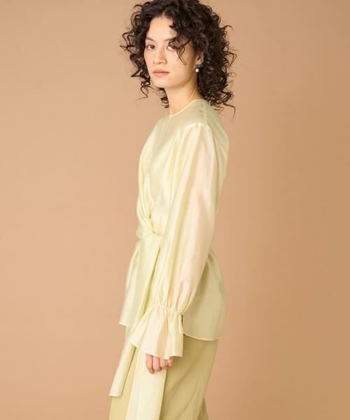 INED / イネド シャツ・ブラウス | 《大きいサイズ》ラップブラウス | 詳細12