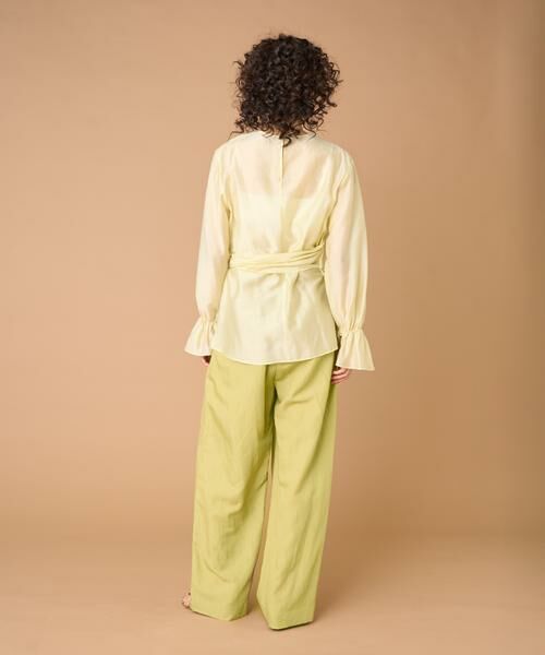 INED / イネド シャツ・ブラウス | 《大きいサイズ》ラップブラウス | 詳細5