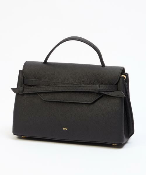 INED / イネド ハンドバッグ | MINI M バッグ《TOV》（ブラック）