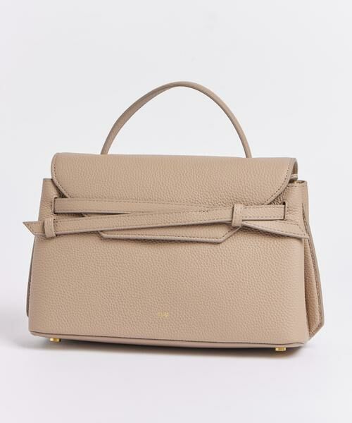 INED / イネド ハンドバッグ | MINI M バッグ《TOV》（グレーベージュ3）