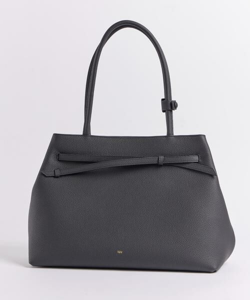 INED / イネド トートバッグ | MIMI TOTE M トートバッグ《TOV》（ブラック）