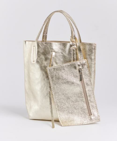 INED / イネド トートバッグ | メタリックミニトートバッグ《MILLELA FIRENZE》 | 詳細2