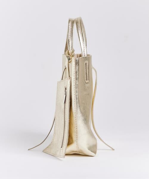 INED / イネド トートバッグ | メタリックミニトートバッグ《MILLELA FIRENZE》 | 詳細3