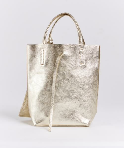 INED / イネド トートバッグ | メタリックミニトートバッグ《MILLELA FIRENZE》 | 詳細4