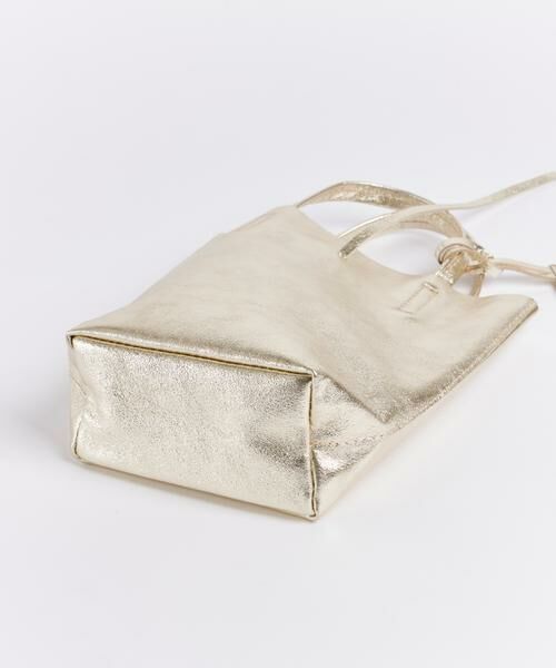 INED / イネド トートバッグ | メタリックミニトートバッグ《MILLELA FIRENZE》 | 詳細5