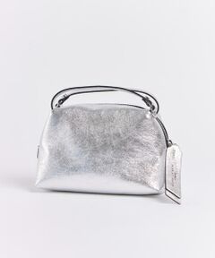 INED / イネド ハンドバッグ | ALIFA S メタリックミニレザーバッグ《GIANNI CHIARINI》