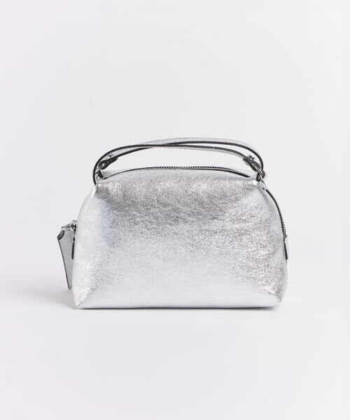 INED / イネド ハンドバッグ | ALIFA S メタリックミニレザーバッグ《GIANNI CHIARINI》 | 詳細3