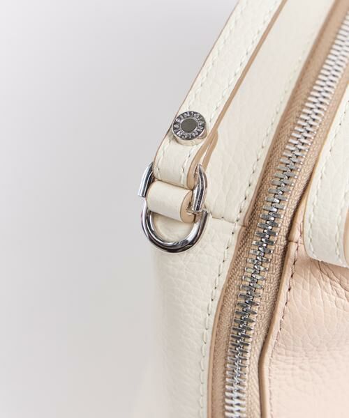 INED / イネド ハンドバッグ | ALIFA M バイカラーミニレザーバッグ《GIANNI CHIARINI》 | 詳細5