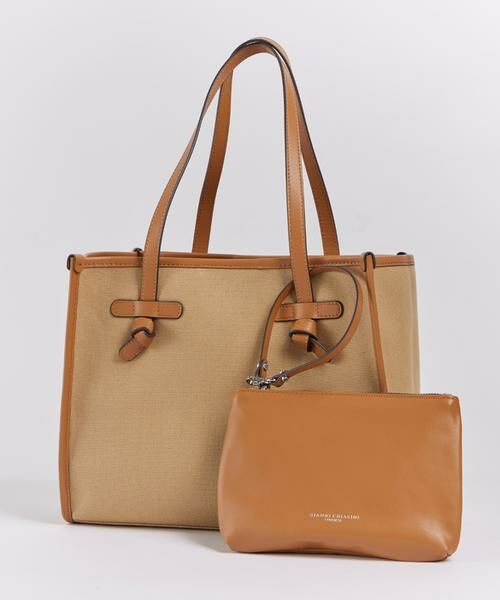 INED / イネド トートバッグ | MARCELLA M スクエアトートバッグ《GIANNI CHIARINI》 | 詳細8