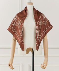 INED / イネド マフラー・ショール・スヌード・ストール | テープエンブロイダリースカーフII《ASAUCE MELER》