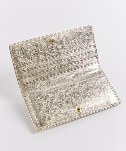 INED / イネド 財布・コインケース・マネークリップ | フラップウォレット メタリック《GIANNI CHIARINI》 | 詳細5