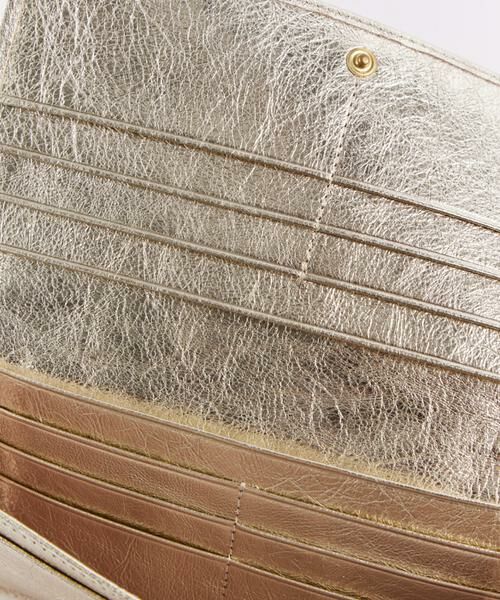 INED / イネド 財布・コインケース・マネークリップ | フラップウォレット メタリック《GIANNI CHIARINI》 | 詳細7