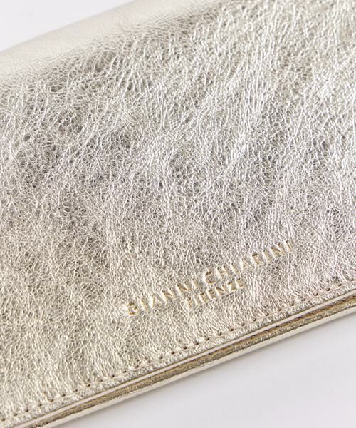 INED / イネド 財布・コインケース・マネークリップ | フラップウォレット メタリック《GIANNI CHIARINI》 | 詳細8