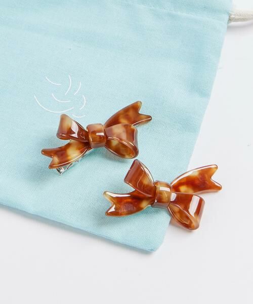 INED / イネド カチューシャ・カチューム・その他 | リボンクリップ《TRESSE》（ベッコウ2）