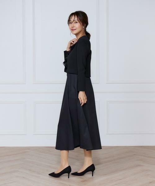 INED / イネド カーディガン・ボレロ | リブショート丈ボレロ | 詳細3