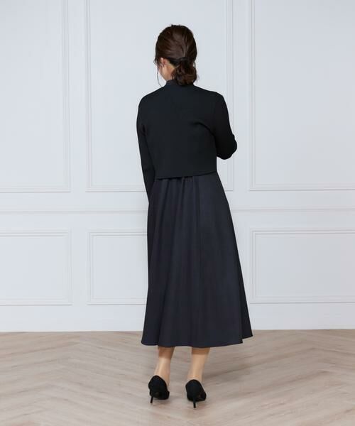 INED / イネド カーディガン・ボレロ | リブショート丈ボレロ | 詳細4