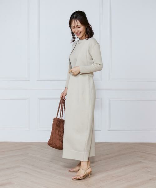 INED / イネド カーディガン・ボレロ | リブショート丈ボレロ | 詳細8