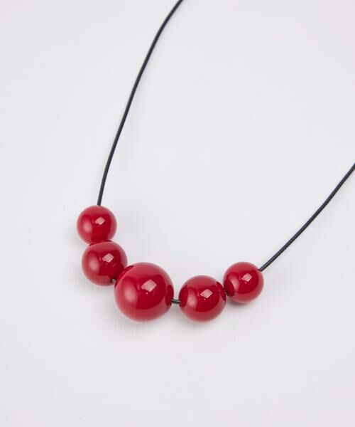 INED / イネド ネックレス・ペンダント・チョーカー | 赤玉ネックレス | 詳細2