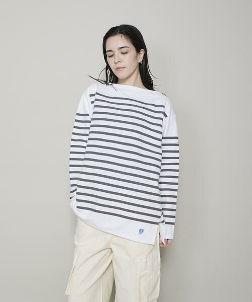 INED / イネド Tシャツ | バスクシャツ《ORCIVAL》 | 詳細12