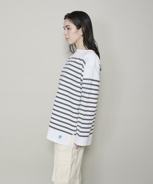 INED / イネド Tシャツ | バスクシャツ《ORCIVAL》 | 詳細13