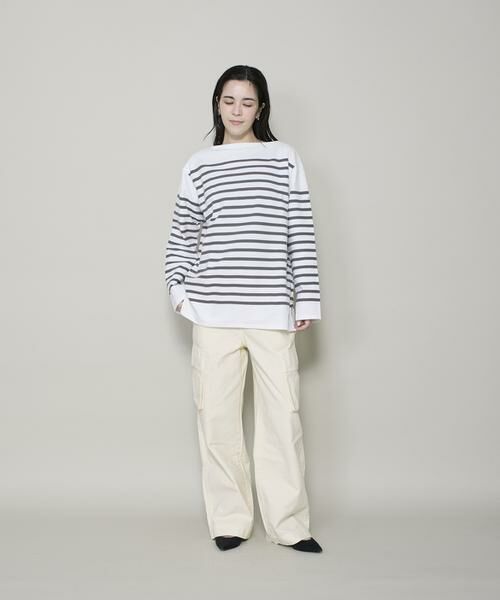 INED / イネド Tシャツ | バスクシャツ《ORCIVAL》 | 詳細15