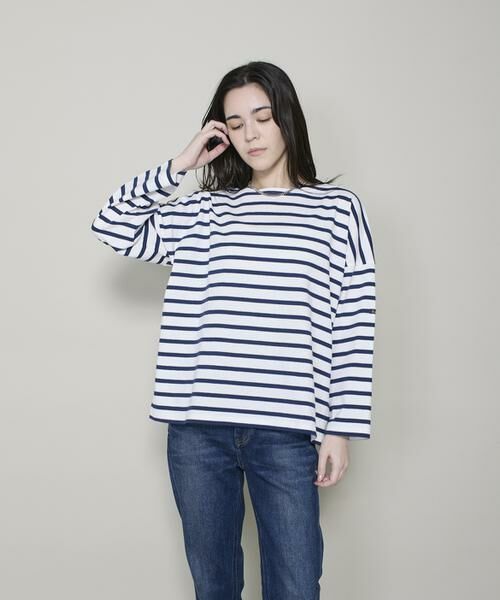 INED / イネド Tシャツ | ボートネックカットソー　PETIT COPAIN《Le minor》 | 詳細4