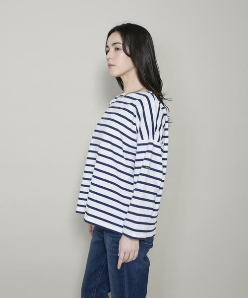 INED / イネド Tシャツ | ボートネックカットソー　PETIT COPAIN《Le minor》 | 詳細5