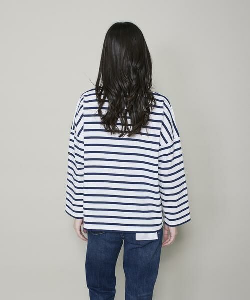 INED / イネド Tシャツ | ボートネックカットソー　PETIT COPAIN《Le minor》 | 詳細7