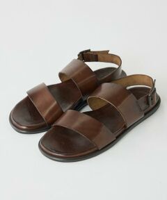 INED / イネド サンダル | ワイドベルトフラットサンダル《CORSO ROMA,9》