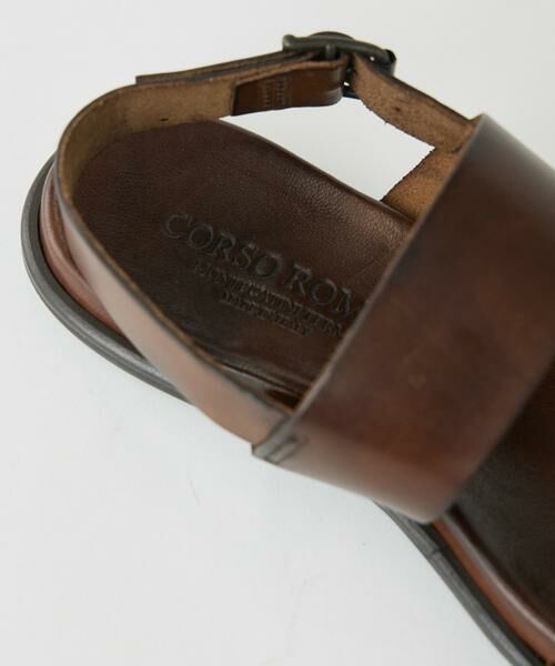 INED / イネド サンダル | ワイドベルトフラットサンダル《CORSO ROMA,9》 | 詳細5