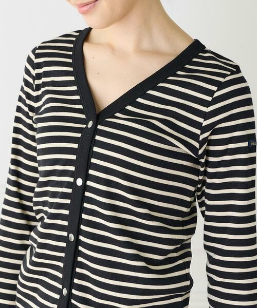 INED / イネド カットソー | Vネックカットソーカーディガン《Le minor》 | 詳細10
