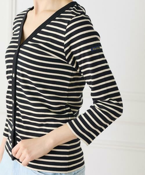 INED / イネド カットソー | Vネックカットソーカーディガン《Le minor》 | 詳細11