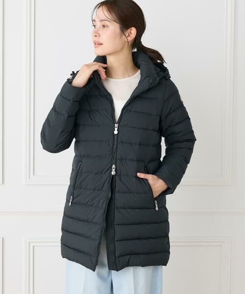 INED / イネド ダウンジャケット・ベスト | スプートニックロングソフト2 ダウンジャケット SPOUTNIC LONG SOFT 2《PYRENEX》（ブラック）