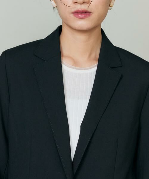 INED / イネド テーラードジャケット | オゾン防縮加工シングルジャケット | 詳細10
