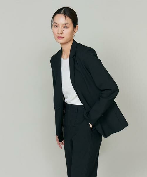 INED / イネド テーラードジャケット | 《大きいサイズ》オゾン防縮加工シングルジャケット | 詳細7