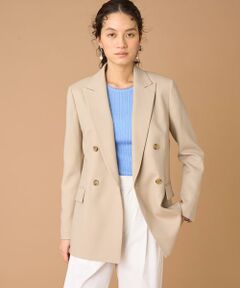 INED / イネド テーラードジャケット | 《大きいサイズ》ダブルブレストジャケット