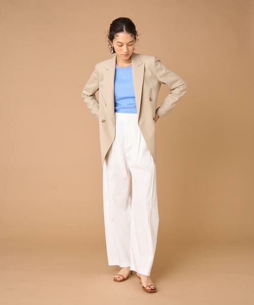 INED / イネド テーラードジャケット | 《大きいサイズ》ダブルブレストジャケット | 詳細3