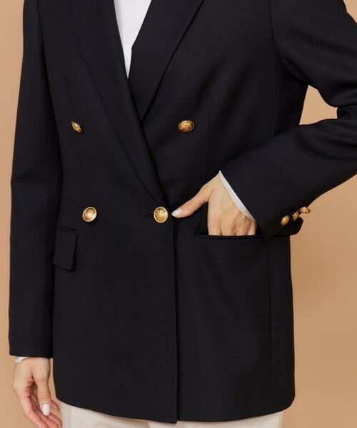 INED / イネド テーラードジャケット | 《大きいサイズ》ダブルブレストジャケット | 詳細10