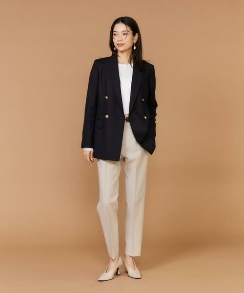 INED / イネド テーラードジャケット | 《大きいサイズ》ダブルブレストジャケット | 詳細3