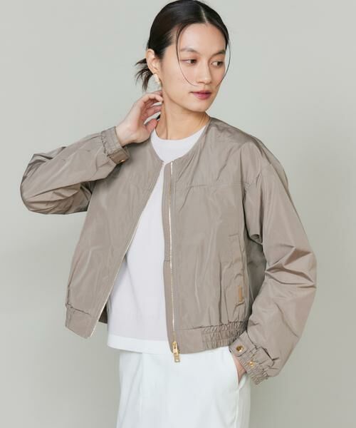 INED / イネド ブルゾン | ノーカラーブルゾン ELYS JACKET《WOOLRICH》 | 詳細1