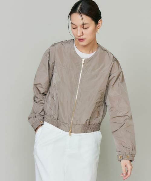 INED / イネド ブルゾン | ノーカラーブルゾン ELYS JACKET《WOOLRICH》 | 詳細10