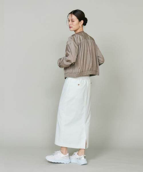 INED / イネド ブルゾン | ノーカラーブルゾン ELYS JACKET《WOOLRICH》 | 詳細5